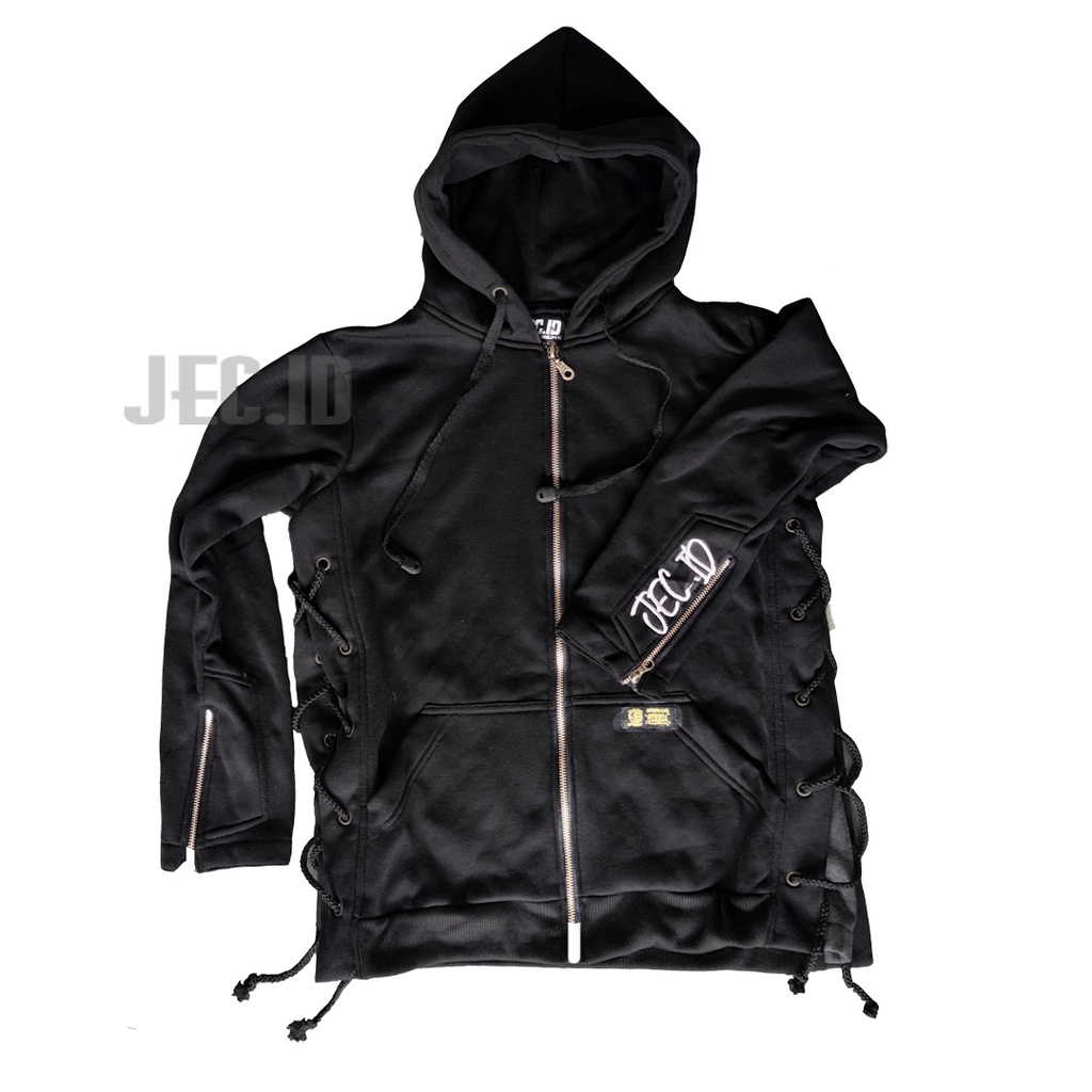 Jaket Hoodie Jec Ropeline Premium Hand Zipper