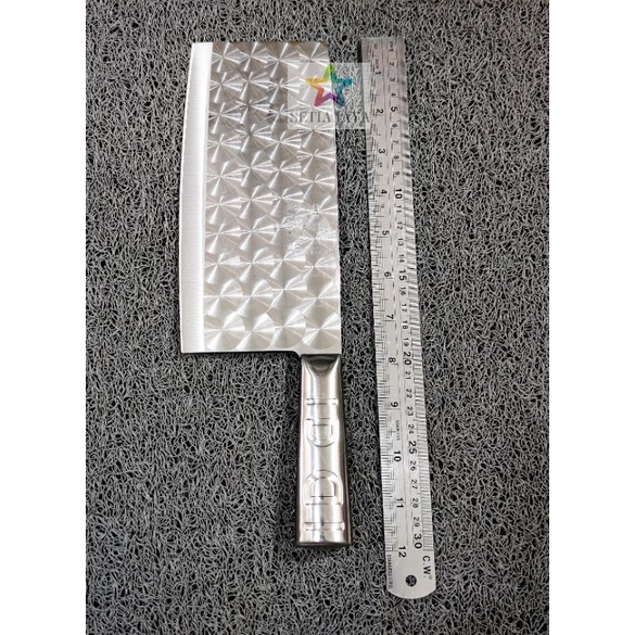 PARANG DAGING / GOLOK DAGING / GOLOK TULANG STAINLESS STEEL DIAMOND