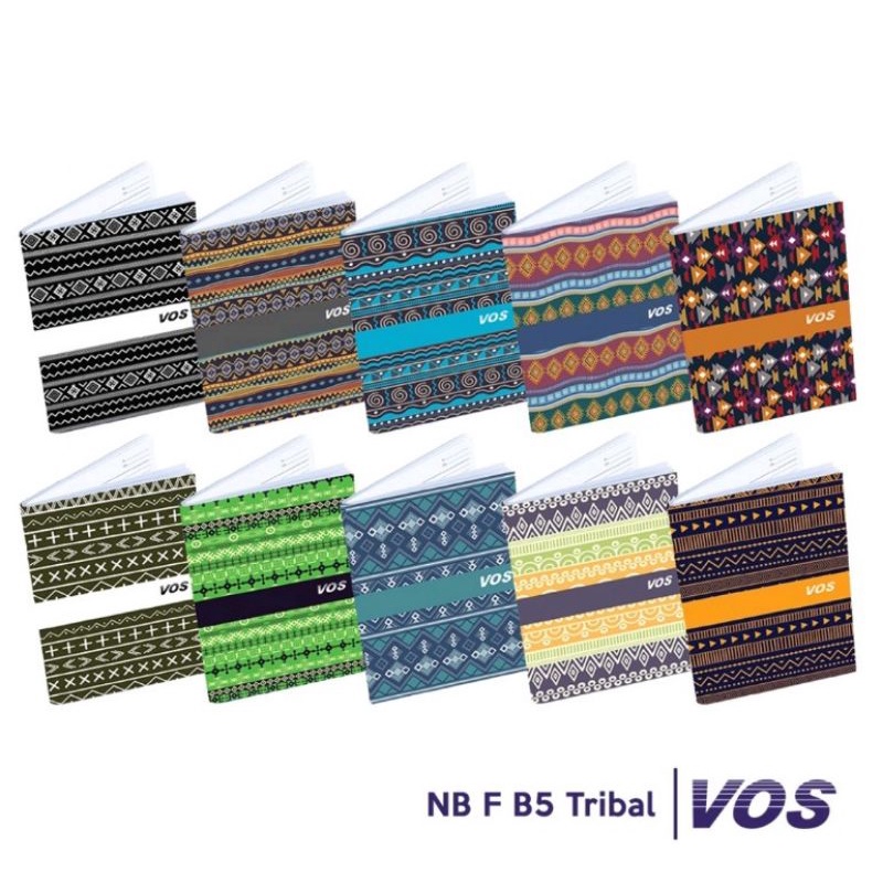 Buku Tulis Vos Tribal B5 1pack isi 10