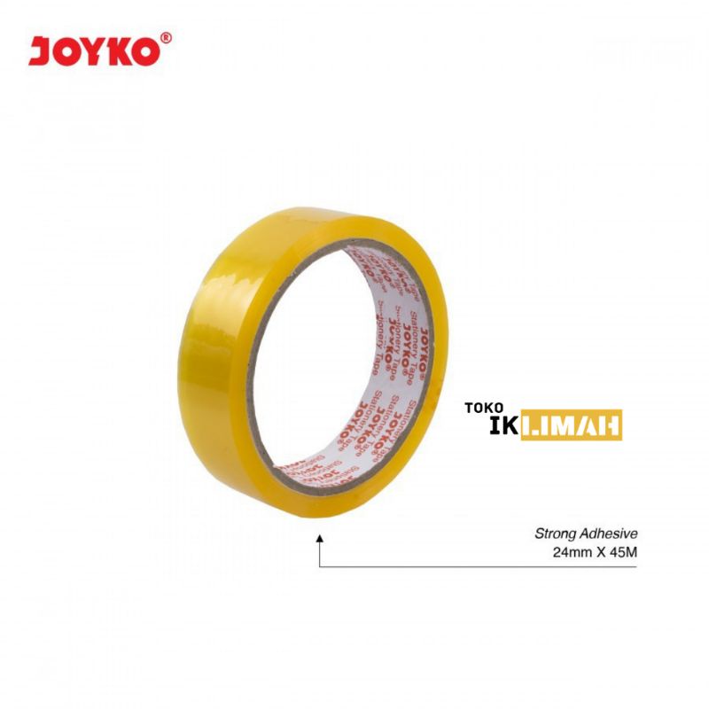 

Isolasi JOYKO STT-32-R6 24mm x 45M / Selotip / Pita Perekat