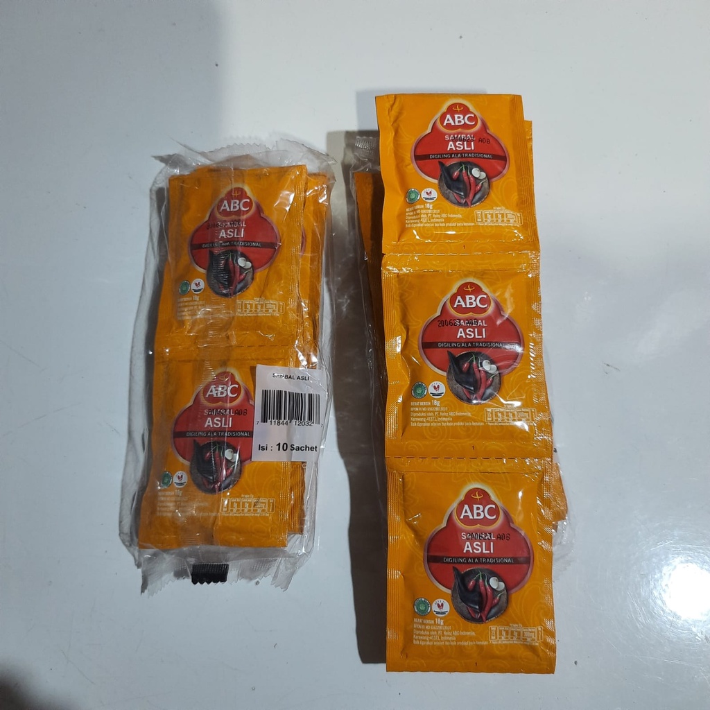 

Sambal ABC Asli 10pcs / Sambel abc asli / sambal abc abc isi 10 pcs