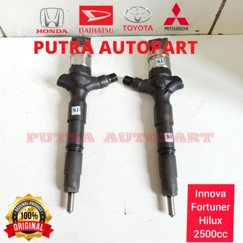 injektor nozzel injector innova fortuner hilux 2500cc 2kd 0L110 original