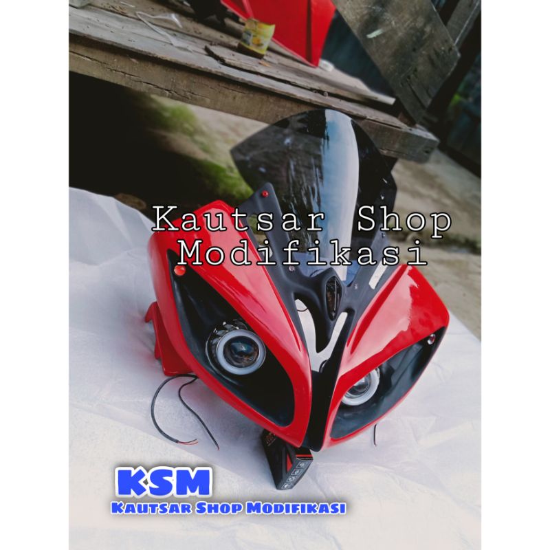 R15 V2 TOPENG R6 HEADLAMP R6 BUAT R15 OLD V2 HEADLAMP R15 V2 HEADLAMP R6