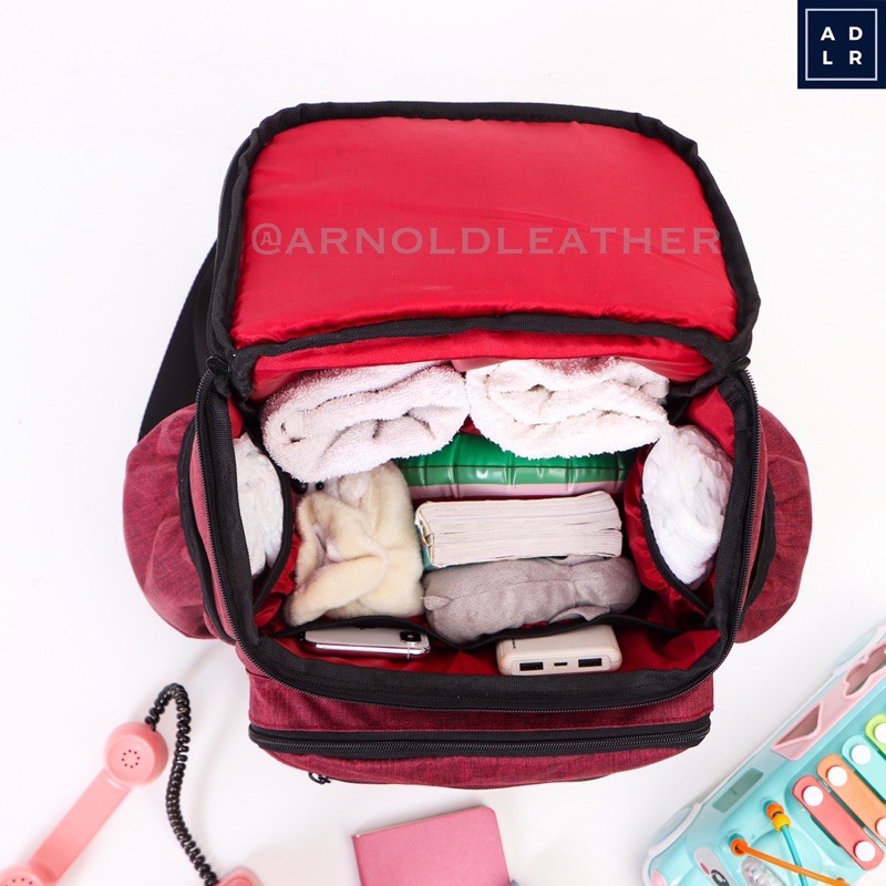 Tas Bayi / Diaper Bag Susu / Tas Ransel Perlengkapan Bayi Multifungsi