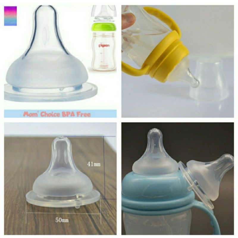 1pcs Nipple Dot pengganti untuk Botol Wide Neck