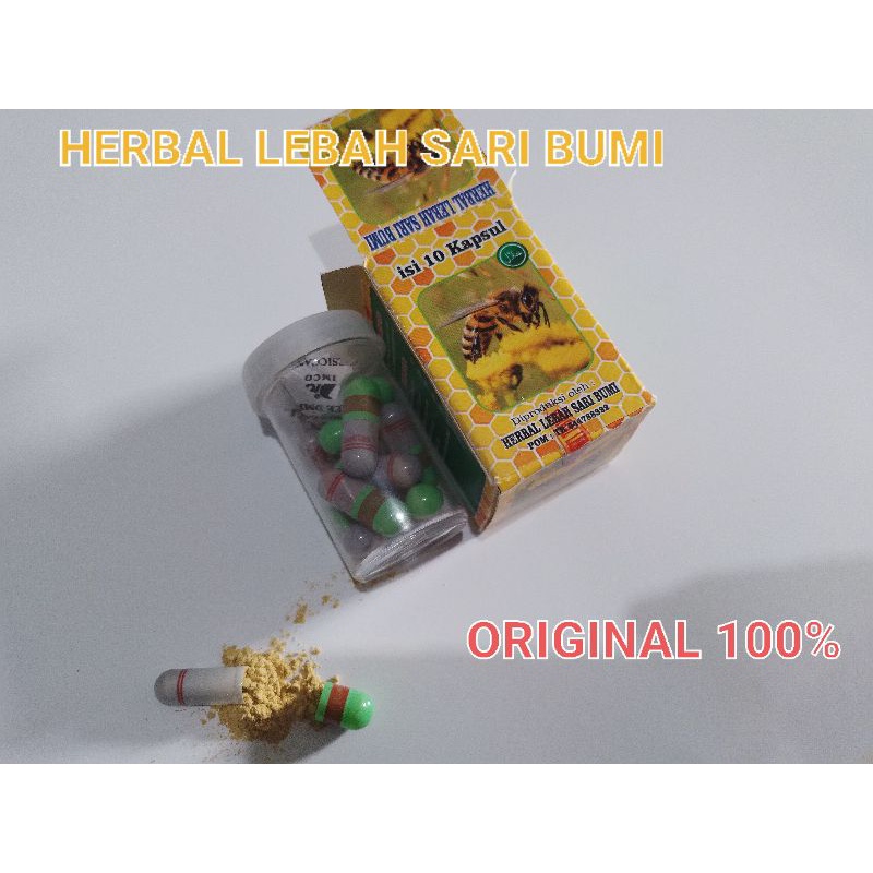 Herbal Lebah Sari Bumi Kapsul Original
