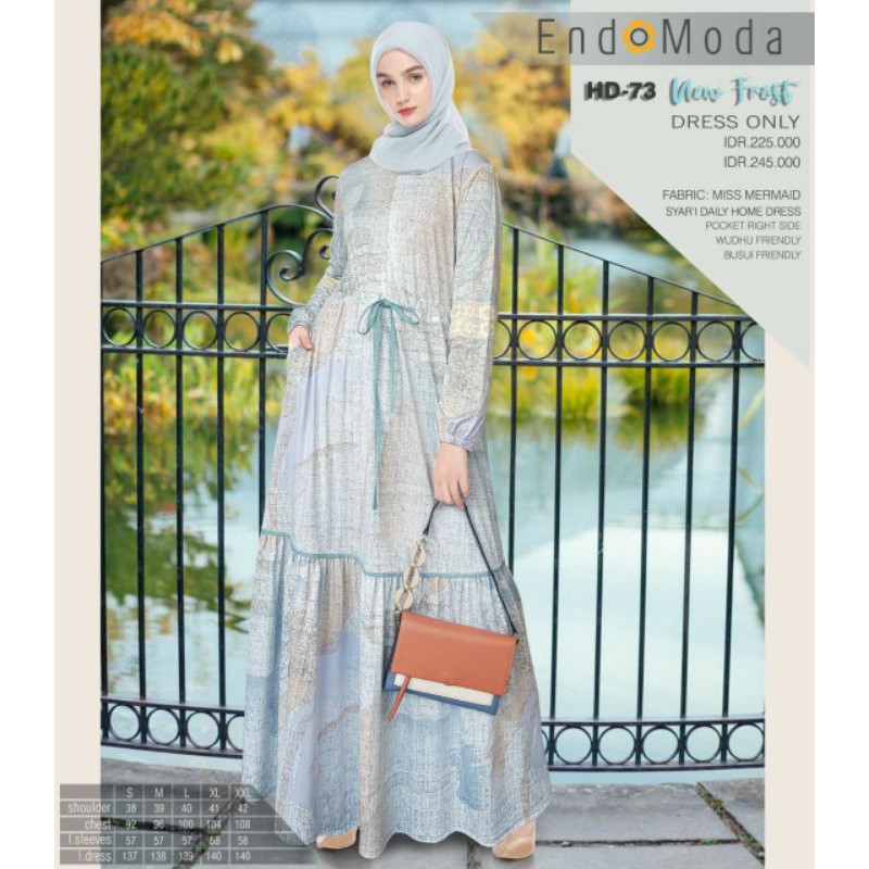 Gamis Homey Dress - Busui Friendly - Gamis Busui - Gamis Tiedye By Endomoda Original
