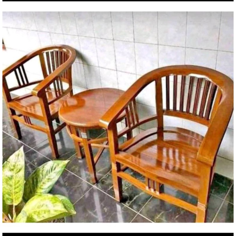 kursi Betawi/ kursi Amerika jati