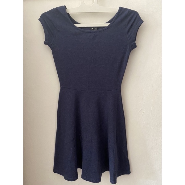 MINI DRESS COTTON ON // SKATER DRESS // COTTON ON MURAH // DRESS PRELOVED