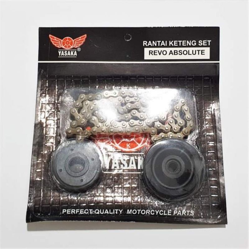RANTAI KETENG MESIN + ROLL KIT YASAKA REVO ABS / BLADE
