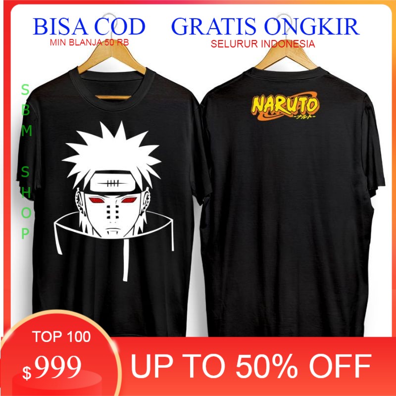 KAOS DISTRO KARTUN/ANIME NARUTO PAIN