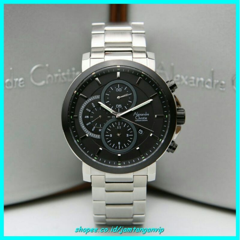 Alexandre Christie Pria AC 6563 AC6563 Jam Tangan Alexander Christie Pria Original Terbaru