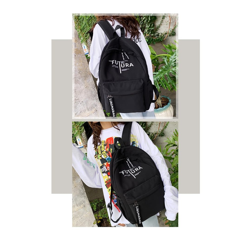 ARMELIA SHOP - Tas Sekolah Anak Perempuan SD SMP SMA Backpack Ransel Motip Putura