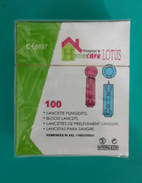Blood lancet  28g /Jarum ambil darah /Jarum untuk alat gula darah Nesco/easytouch/Lancet sinocare