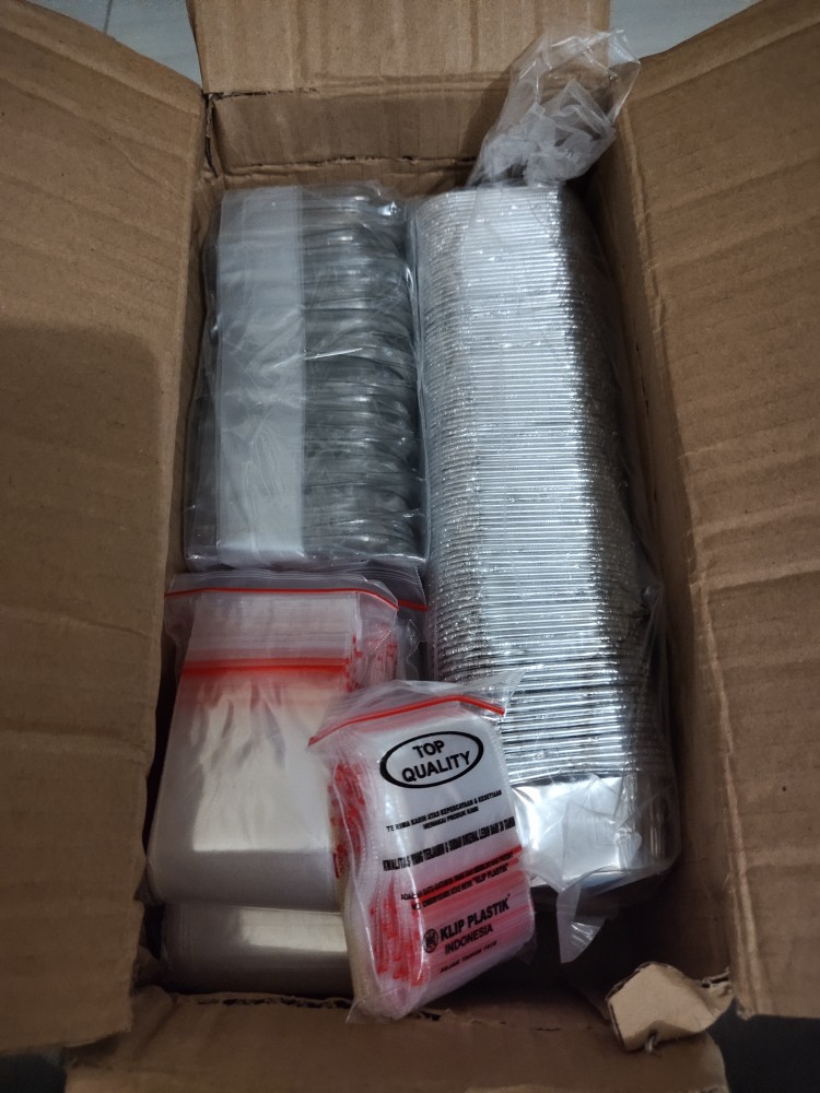 [small] Plastik Klip Ziplock Bening Premium - Plastik Kemasan Makanan Sambal