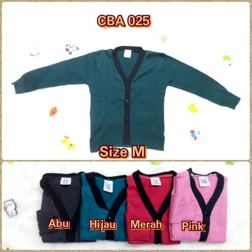 Cardigan anak/cardigan rajut CBA 025 M