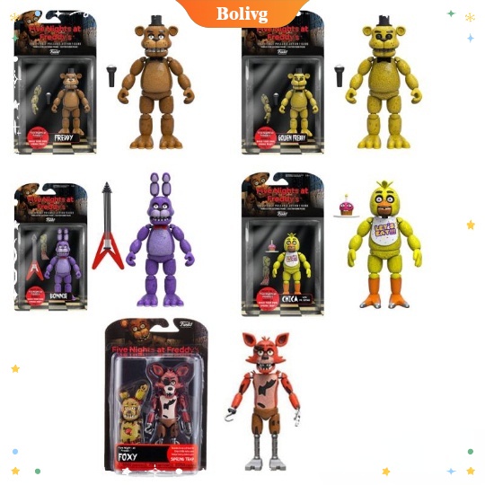 Harga Fnaf Action Figure 1PC Terbaru 