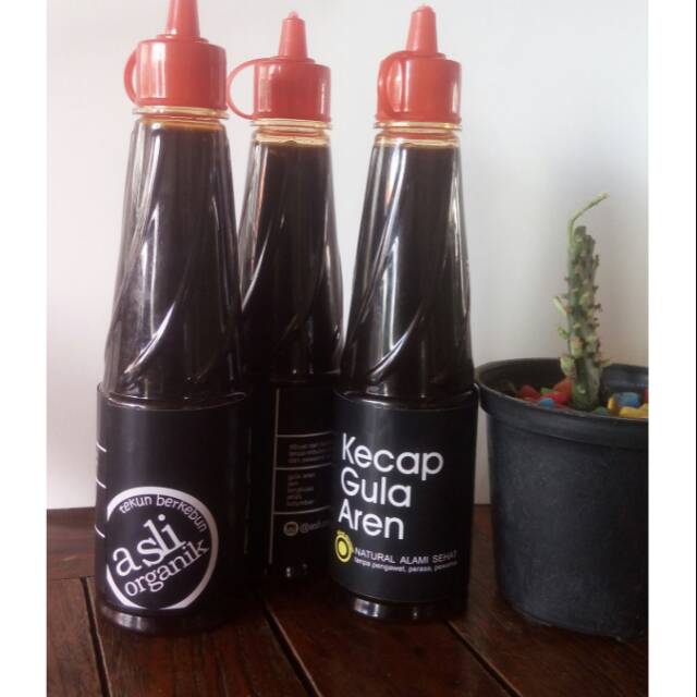 

Kecap natural gula aren tanpa kedelai