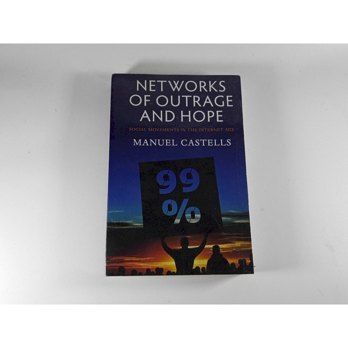 Networks of Outrage and Hope by Manuel Castells - Polity Press. BUKU IMPOR ORI. LANGKA