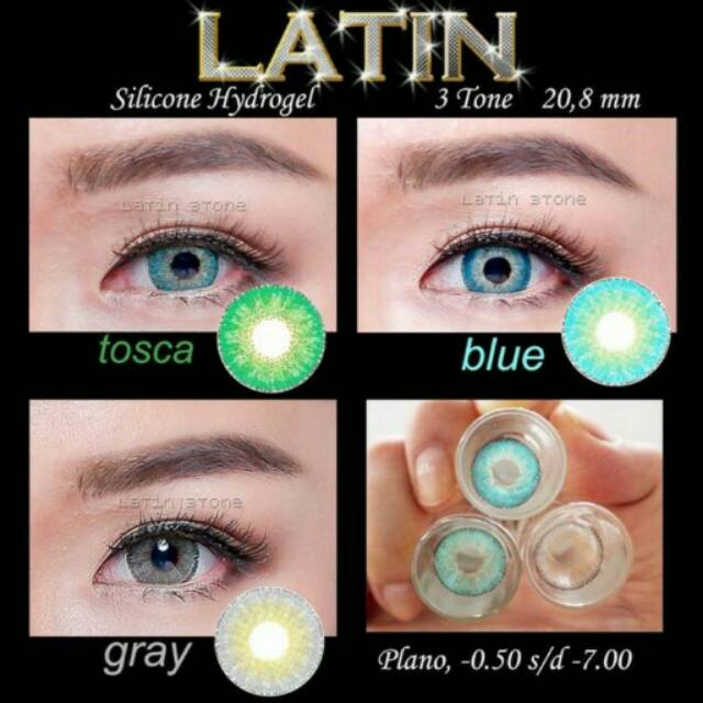 Softlens latin 3 tone