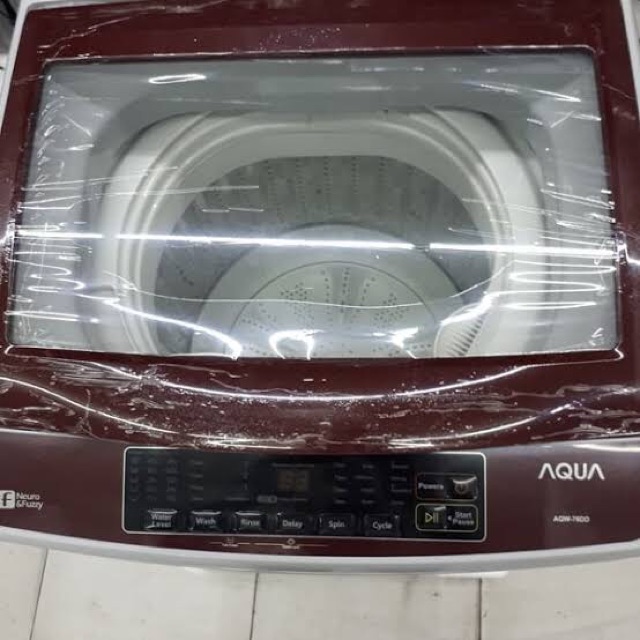 AQUA Mesin Cuci 8KG AQW-88DD Full Otomatis Mesin Cuci 1 Tabung