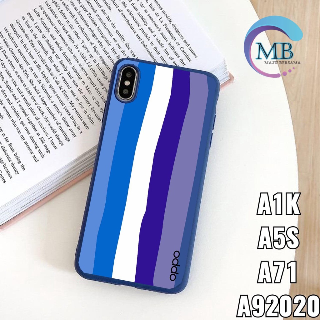 SS046 CASE RAINBOW OPPO A1K A3S A37 A57 A39 A59 F1S F5 YOUTH F7 F9 A5S A11K A12 A7 MB3754