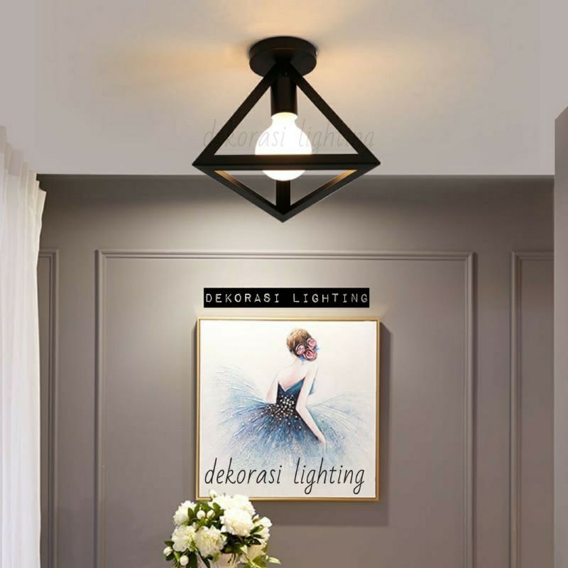 Lampu plafon hias minimalis lampu kamar teras balkon celing