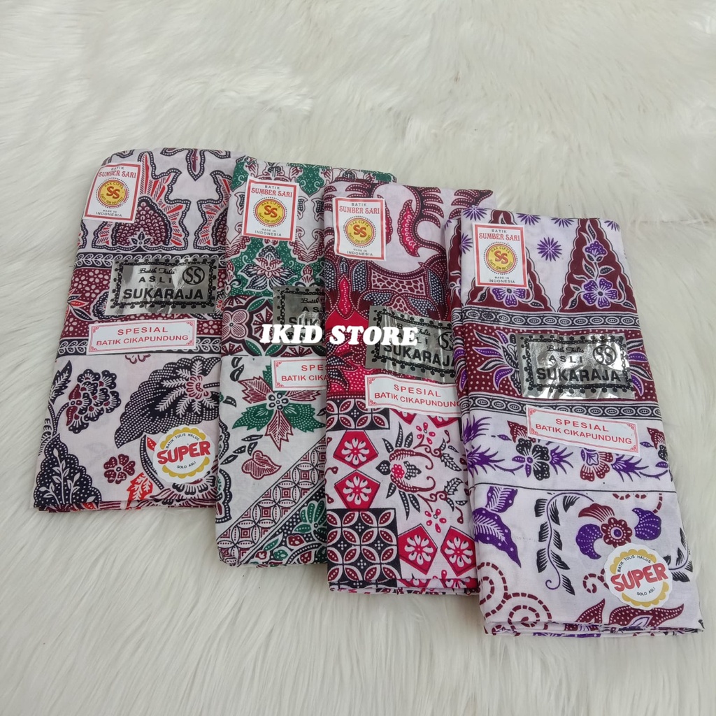 PAKET 5 PCS KAIN SARUNG WANITA JARIK MELAHIRKAN SARUNG BATIK SUKARAJA