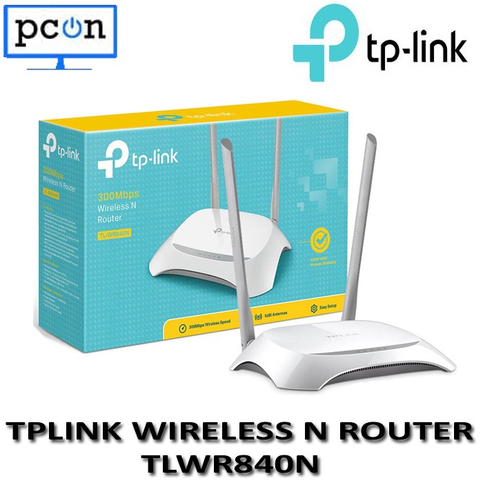 TP-LINK TL-WR840N (V2) :  300Mbps Wireless N Router TPLINK / TP LINK