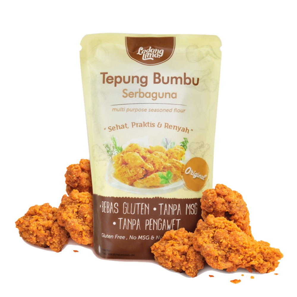 

Ladang Lima Tepung Bumbu Sehat Serbaguna