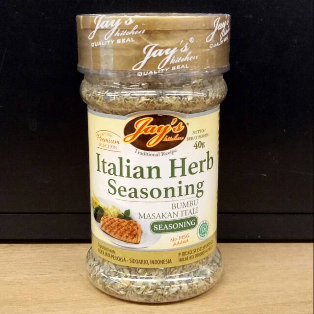 

JAYS ITALIAN HERB SEASONING | BUMBU MASAKAN ITALI 40GR