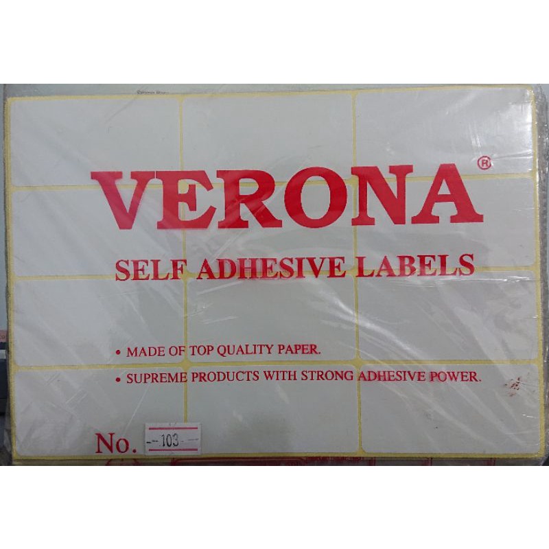 

Label Undangan VERONA No 103 - arrow