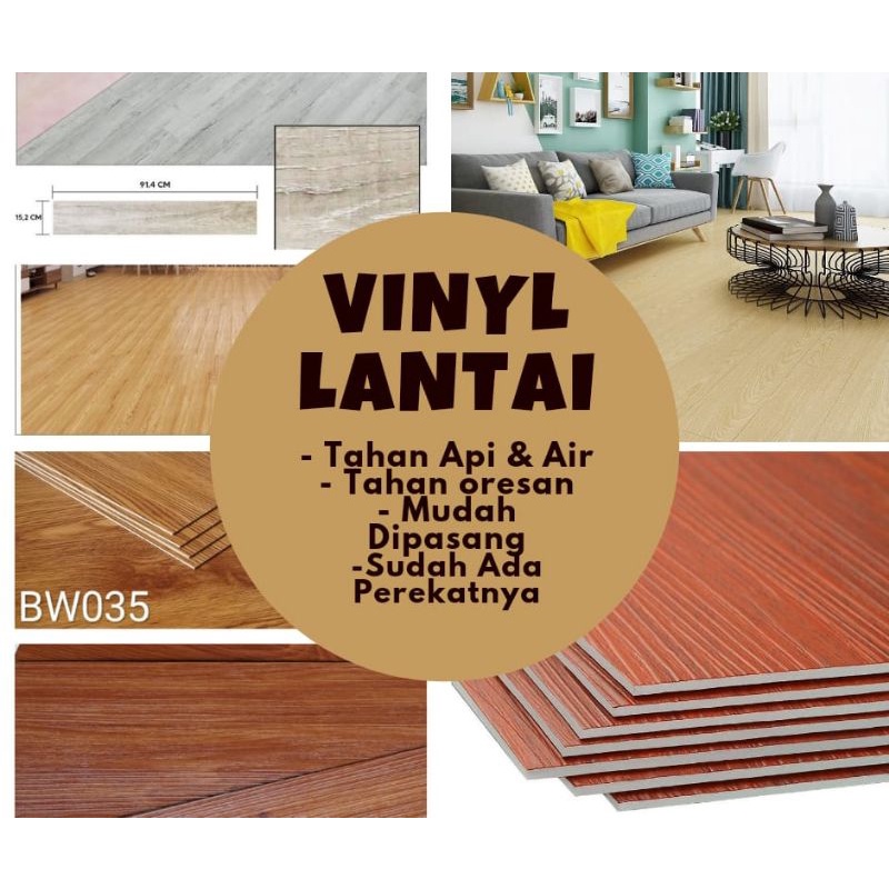 Wallpaper Lantai Vinyl