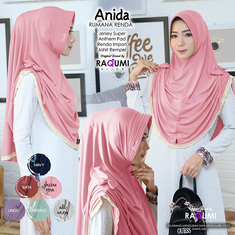 HIJAB INSTANT ANIDA ORI AHFILL farrah ARJUNA hijab