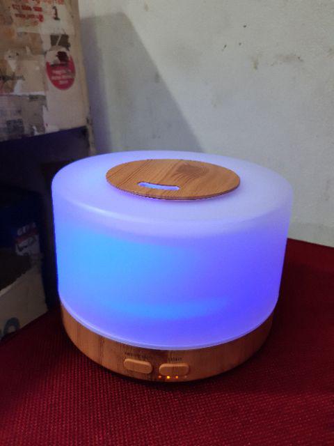 Ultrasonic Humidifier H04 Aromatherapy Mist 500ml With 7 Colors Led