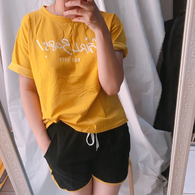 

Girl Boss Set in Yellow