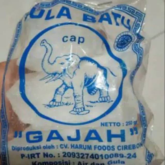 

Gula Batu Putih Asli Cirebon 250 gram
