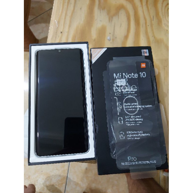 Xiaomi Mi note 10 pro 8/256 Second mulus 99% fullset original