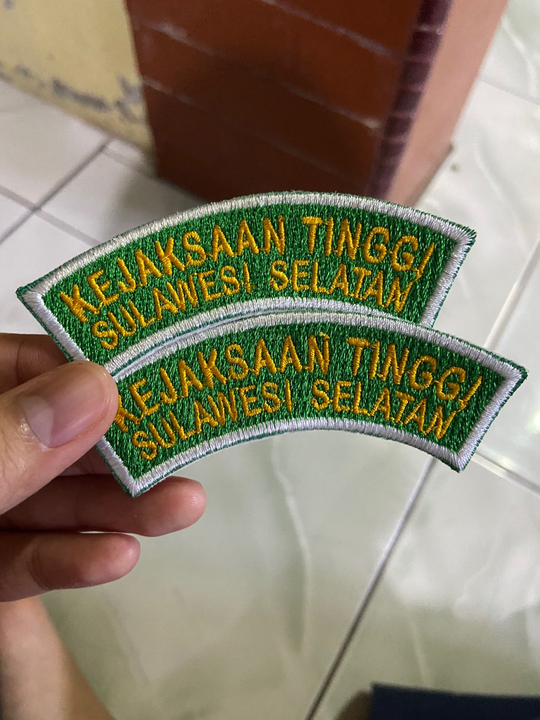 Monogram Kejaksaan Ri Tu Akrilik Paku Magnet