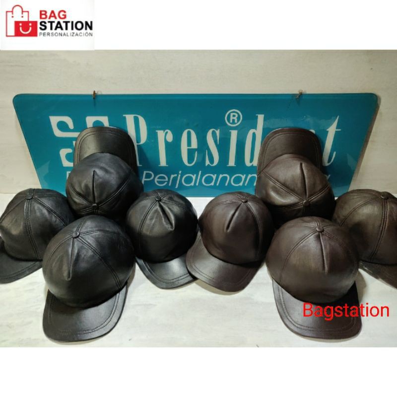 TOPI KULIT ASLI ORIGINAL IMPORT TOPI KULIT DOMBA ASLI IMPORT TOPI OLAHRAGA TOPI PANTAI TOPI SEPEDA