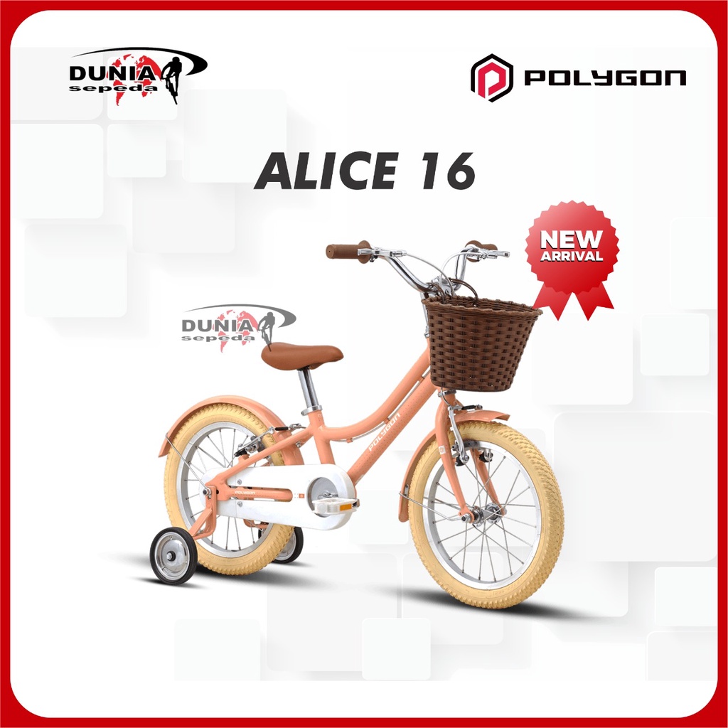 Polygon Alice 16" / Sepeda Anak