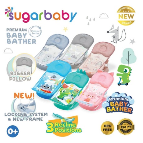 SUGAR BABY BATHER#Kursi Mandi Bayi#Baby Bather Sugar Baby