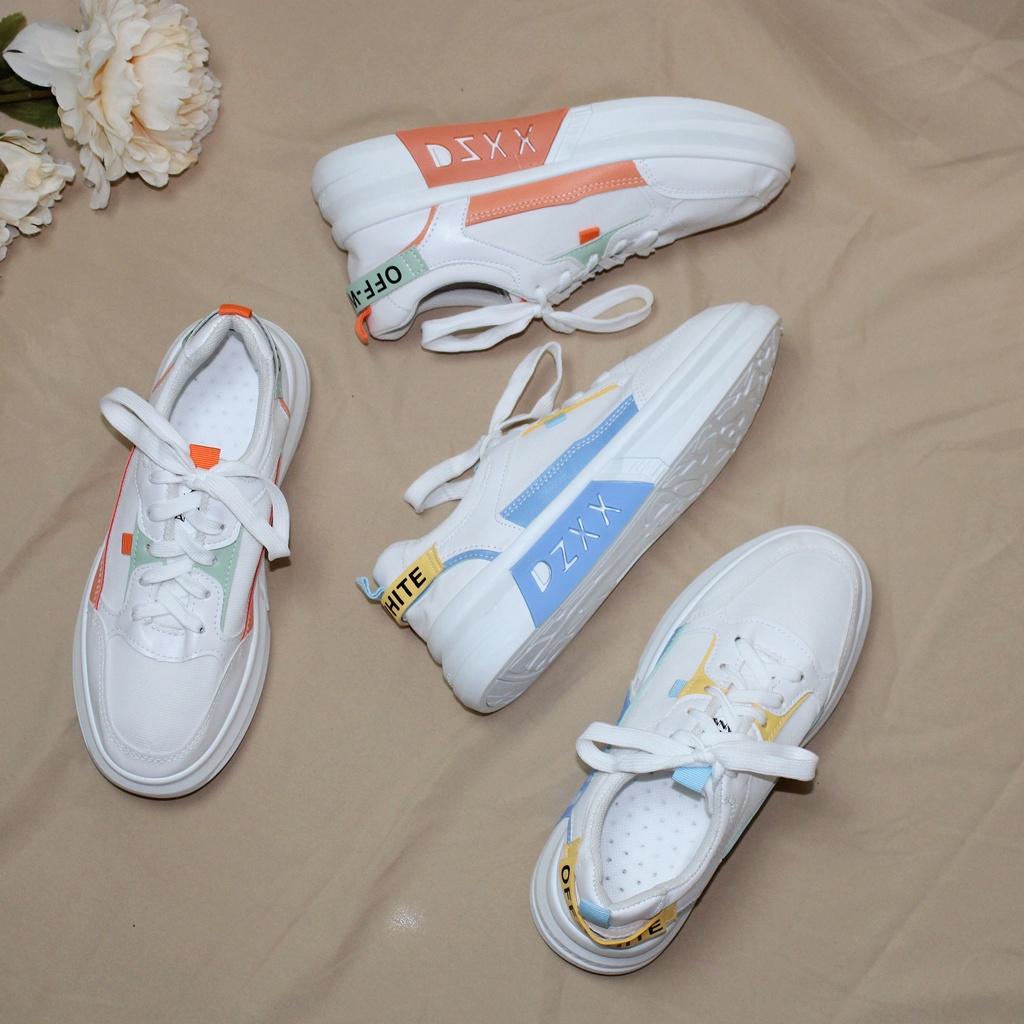 Free Box Sepatu Sneakers Wanita Import Sneakers Korea Sepatu Wanita murah NS512