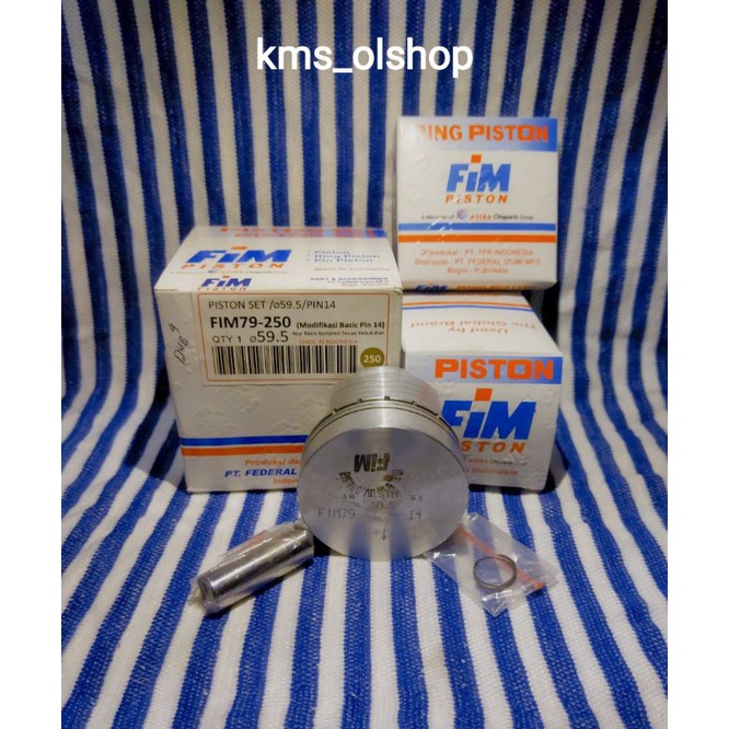 Piston Kit Fim 79 (Modifikasi Basic Pin 14)