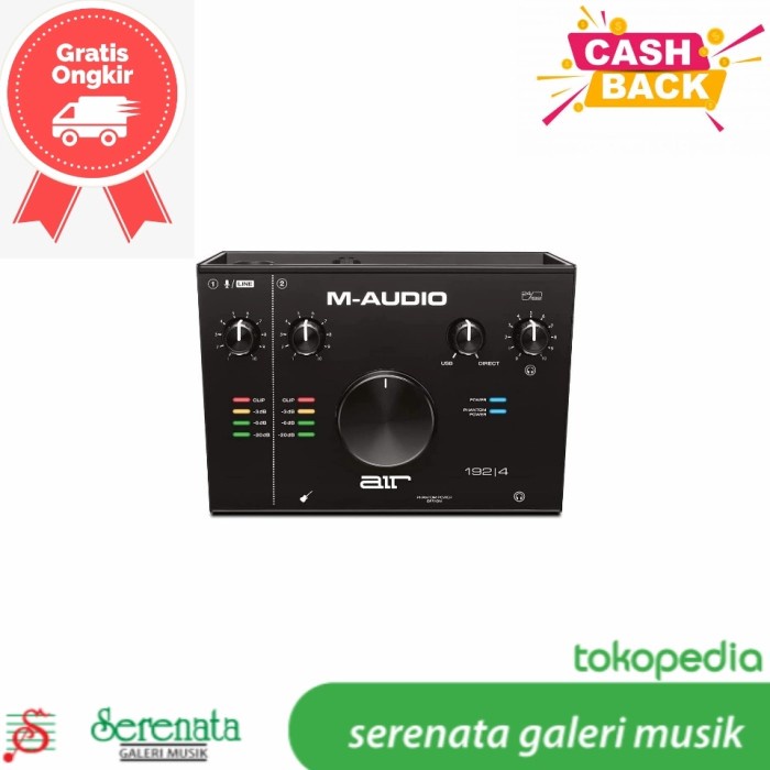 M Audio Air 192 4 USB Audio Recording Interface / M Audio Air 192/4 /