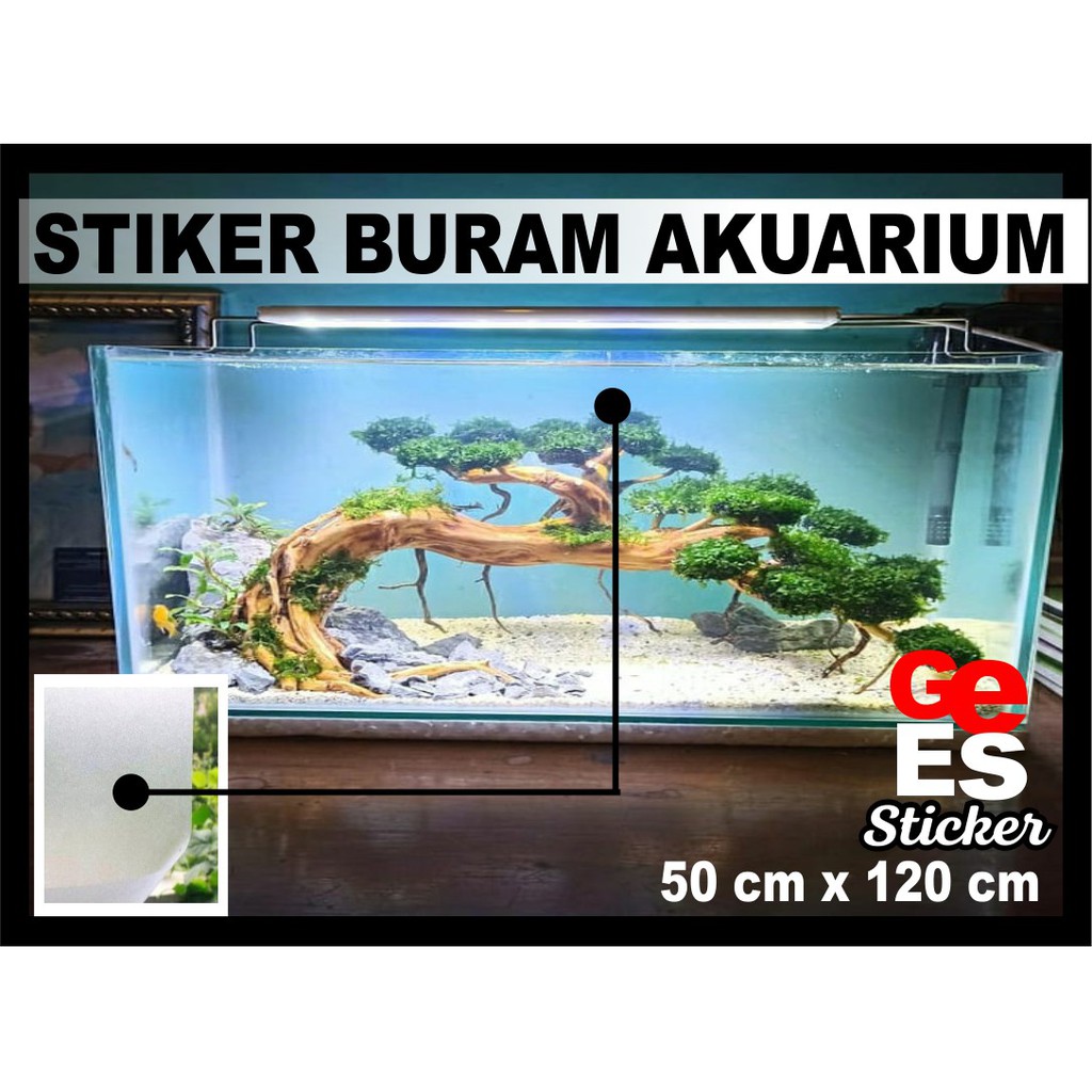 

Stiker Akuarium Buram ukuran Besar