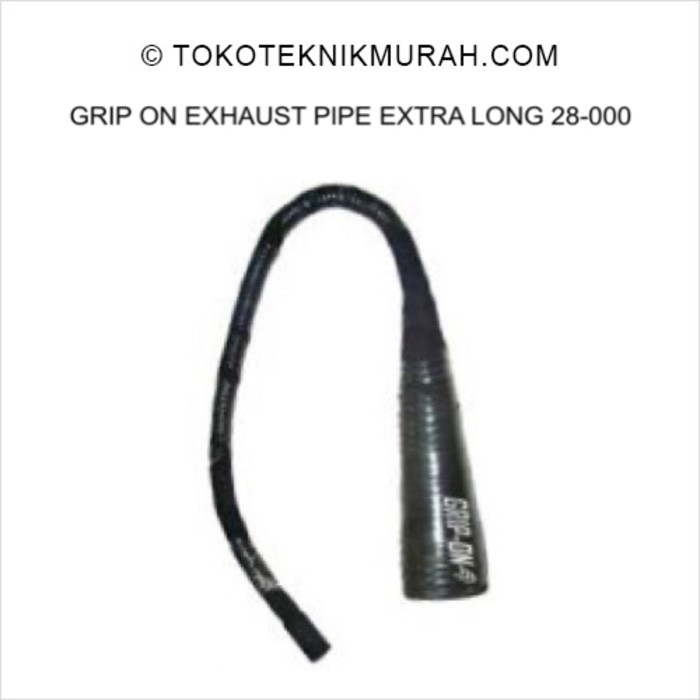 Grip On Exhaust Pipe Extra Long 28-000