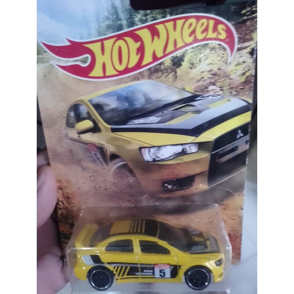 Hotwheels 08 Lancer Evo evolution x rally