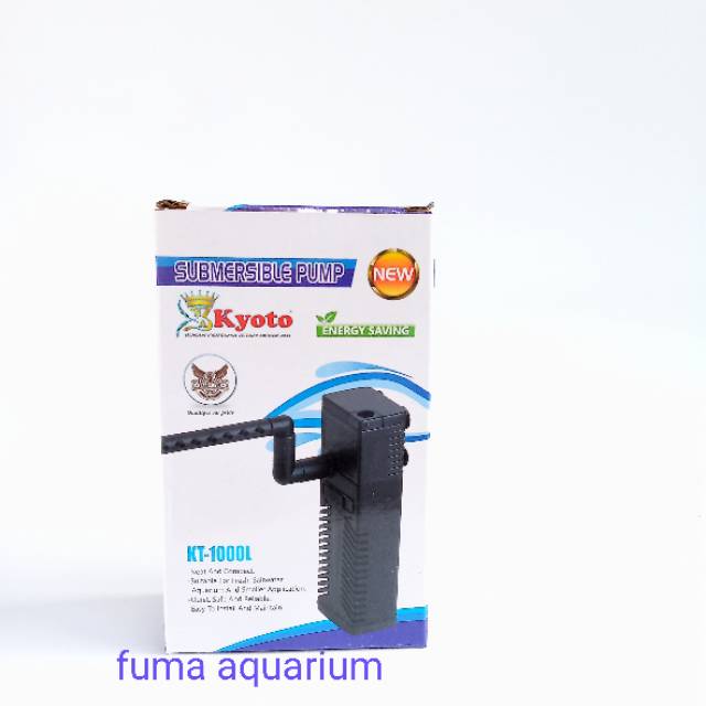 Kyoto Internal Filter KT- 1000L Mini Filter Aquarium Aquascape Pompa mini Pompa Kecil