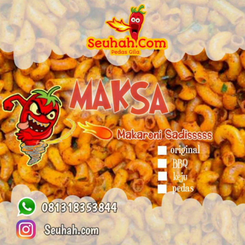 

Makaroni Seuhah.com spesial kemasan 100gram